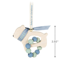 Load image into Gallery viewer, Baby Boy's First Christmas 2023 Ornament