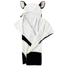 Load image into Gallery viewer, Baby Cow Hooded Blanket With Pockets