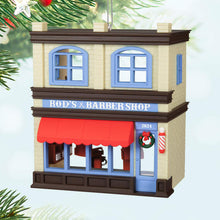 Load image into Gallery viewer, Nostalgic Houses and Shops Rod's Barbershop 2024 Ornament