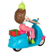 Load image into Gallery viewer, Barbie™ Fashionistas Doll and Scooter Ornament - Hallmark Timmins