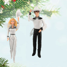 Load image into Gallery viewer, Barbie™ and Ken™ Western Stars Ornaments, Set of 2