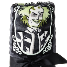 Load image into Gallery viewer, Beetlejuice™ Glow-in-the-Dark Throw Blanket, 50x60