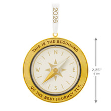 Load image into Gallery viewer, The Best Journey 2026 Metal Ornament