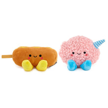 Load image into Gallery viewer, Better Together Corn Dog and Cotton Candy Magnetic Plush Pair, 3" - Hallmark Timmins