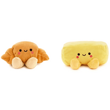 Load image into Gallery viewer, Better Together Croissant and Butter Magnetic Plush Pair, 2.5" - Hallmark Timmins