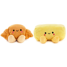 Load image into Gallery viewer, Better Together Croissant and Butter Magnetic Plush Pair, 2.5" - Hallmark Timmins
