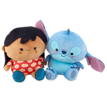 Load image into Gallery viewer, Large Better Together Disney Lilo and Stitch Magnetic Plush Pair, 11"