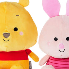 Load image into Gallery viewer, Large Better Together Disney Winnie the Pooh and Piglet Magnetic Plush Pair, 11"