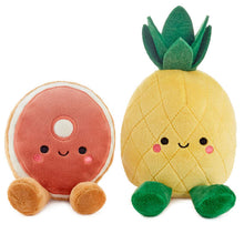 Load image into Gallery viewer, Better Together Ham and Pineapple Magnetic Plush Pair, 7"