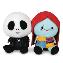 Load image into Gallery viewer, Disney Tim Burton's The Nightmare Before Christmas Better Together Jack & Sally Magnetic Plush, 5" - Hallmark Timmins