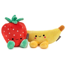 Load image into Gallery viewer, Better Together Strawberry and Banana Magnetic Plush Pair, 5.5" - Hallmark Timmins