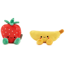 Load image into Gallery viewer, Better Together Strawberry and Banana Magnetic Plush Pair, 5.5" - Hallmark Timmins