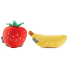 Load image into Gallery viewer, Better Together Strawberry and Banana Magnetic Plush Pair, 5.5" - Hallmark Timmins