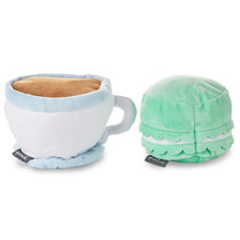 Load image into Gallery viewer, Better Together Teacup and Macaron Cookie Magnetic Plush Pair, 3.5"