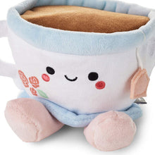 Load image into Gallery viewer, Better Together Teacup and Macaron Cookie Magnetic Plush Pair, 3.5"