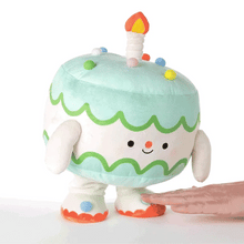 Load image into Gallery viewer, Birthday Cake With Candle Plush With Sound and Motion, 12"