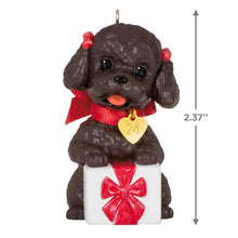 Load image into Gallery viewer, Puppy Love Poodle 2024 Ornament