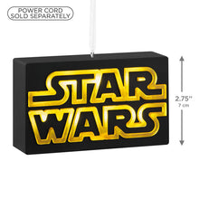 Load image into Gallery viewer, Star Wars™ In a Galaxy Far, Far Away.... Ornament With Light - Hallmark Timmins