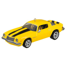 Load image into Gallery viewer, The Car's the Star Transformers 1976 Chevrolet® Camaro® Bumblebee Metal Ornament