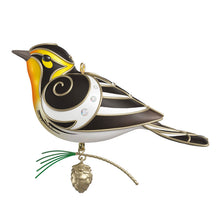 Load image into Gallery viewer, The Beauty of Birds Blackburnian Warbler Ornament