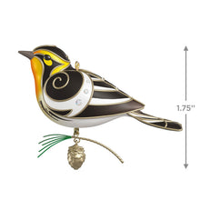 Load image into Gallery viewer, The Beauty of Birds Blackburnian Warbler Ornament