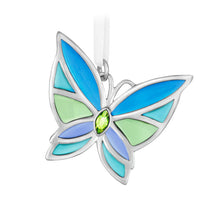 Load image into Gallery viewer, Mini Bitty Bright Butterfly Metal Ornament, 1.25"