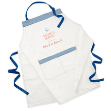 Load image into Gallery viewer, Mom's Menu Apron and Oven Mitt Gift Bundle