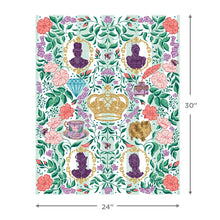 Load image into Gallery viewer, Bridgerton Ton Silhouettes on Floral 1000-Piece Jigsaw Puzzle