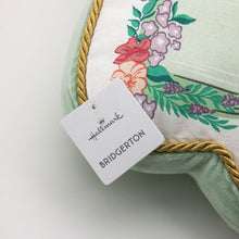 Load image into Gallery viewer, Bridgerton Green Carriage Shaped Throw Pillow