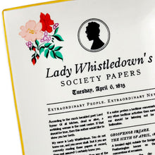 Load image into Gallery viewer, Bridgerton Lady Whistledown's Society Papers Trinket Dish - Hallmark Timmins