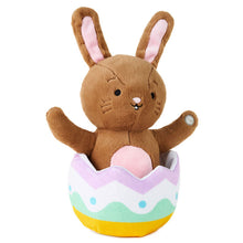 Load image into Gallery viewer, Excited for Eggs Bunny Plush With Sound and Motion