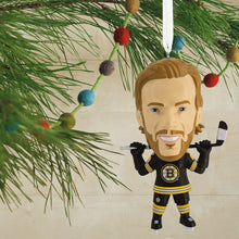 Load image into Gallery viewer, NHL® Boston Bruins® David Pastrnák Bouncing Buddy Hallmark Ornament