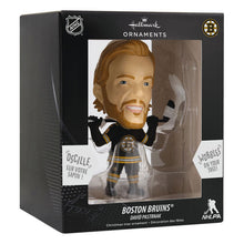 Load image into Gallery viewer, NHL® Boston Bruins® David Pastrnák Bouncing Buddy Hallmark Ornament