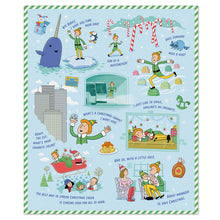 Load image into Gallery viewer, Elf Journey to New York Throw Blanket, 50x60