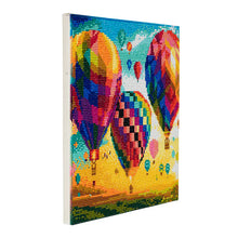 Load image into Gallery viewer, Crystal Art - Mounted Kit - Hot Air Balloons - Medium - Hallmark Timmins