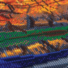 Load image into Gallery viewer, Crystal Art - Mounted Kit - Autumn Forest Boat - Large - Hallmark Timmins