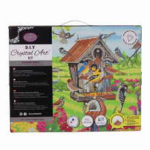 Load image into Gallery viewer, Crystal Art - Mounted Kit - Garden Birds - Large - Hallmark Timmins