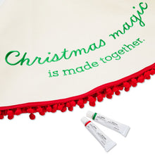 Load image into Gallery viewer, Christmas Magic Tree Skirt Handprint Kit