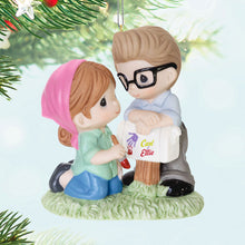 Load image into Gallery viewer, Disney/Pixar Precious Moments Up Carl and Ellie Porcelain Ornament