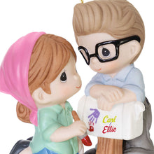 Load image into Gallery viewer, Disney/Pixar Precious Moments Up Carl and Ellie Porcelain Ornament