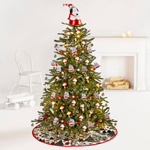 Load image into Gallery viewer, Peanuts® Fabric Hallmark Tree Skirt, 48"