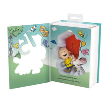 Load image into Gallery viewer, Peanuts® 75th Anniversary Charlie Brown and Snoopy Hallmark Ornaments, Set of 2