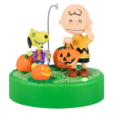 Load image into Gallery viewer, The Peanuts® Gang Trick-or-Treating Pals Ornament With Light and Sound