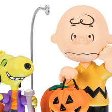 Load image into Gallery viewer, The Peanuts® Gang Trick-or-Treating Pals Ornament With Light and Sound