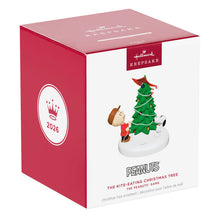 Load image into Gallery viewer, The Peanuts® Gang The Kite-Eating Christmas Tree Ornament With Light - Hallmark Timmins