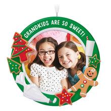 Load image into Gallery viewer, Grandkids Are So Sweet! Photo Frame Ornament