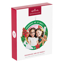 Load image into Gallery viewer, Grandkids Are So Sweet! Photo Frame Ornament