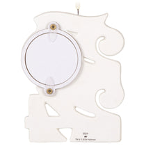 Load image into Gallery viewer, Congrats, Grad! 2024 Porcelain Photo Frame Ornament