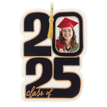 Load image into Gallery viewer, Class of 2025 Photo Frame Porcelain Ornament