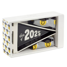 Load image into Gallery viewer, Class of 2025 Trinket Tray and Grad Socks Gift Set
